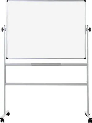 Image de Tableau blanc 120 x 120 cm mobile pivotant