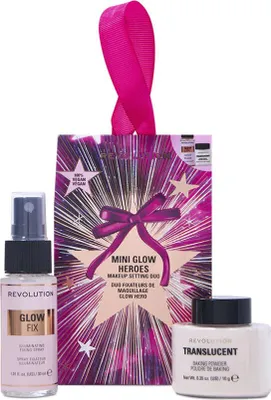 Imagen del producto de Kit de fijador de maquillaje iluminador, 2 piezas