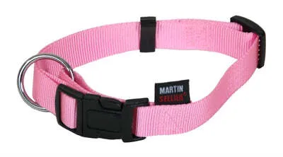 Imagen del producto de Martin Halsband, correa básica de nylon, color rosa