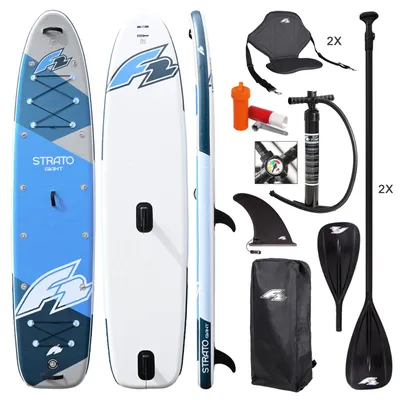 Produktbild von F2 SUP Stand Up Paddle Board Strato Giant 390cm 12,8 Blau