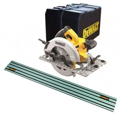 DEWALT Kreissäge 190mm 1600W DWE576K mit Führungsschiene