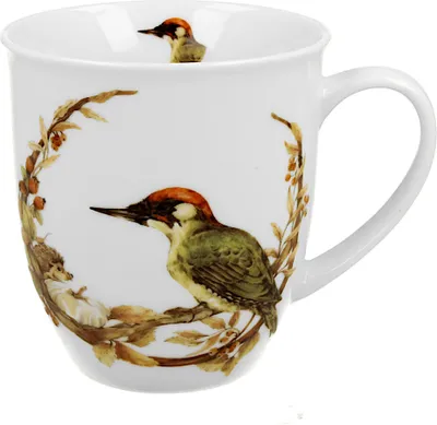 Immagine prodotto di DUO World of Birds Becher 400 ml PICCHIO VERDE EUROPEO Porcellana bone china New