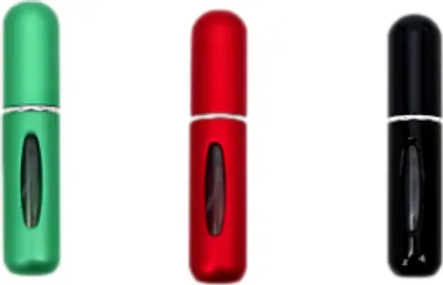 Zdjęcie produktu dla Podróżny flakonik na perfumy, 5 ml - Zestaw 3 z rabatem
