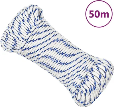 Produktbild von Best Möbel Bootsseil Weiß 5 mm 50 m Polypropylen - Gartenmöbel & Zubehör Design2026 3692843