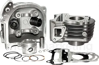 Produktbild von 50 ccm ZYLINDER KIT KOLBEN KOPF SLS KOMPLETT für KYMCO SUPER 5 8 NEW DINK 4T 50