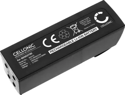 Image de CELLONIC 1x Batterie pour Télécommande Compatible avec Hetronic ERGO-S, 68303700 - (3400mAh, 3.7V)