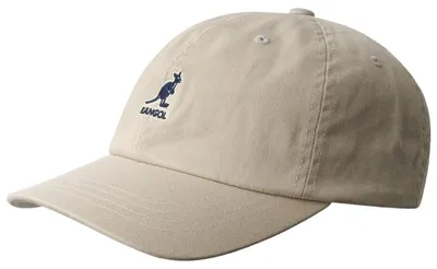 Kangol Baumwolle Baseball-Cap mit verstellbarem Lederverschluss in grün