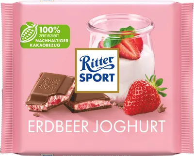 Obrázek produktu pro Ritter Sport Jogurt jahodový 100g