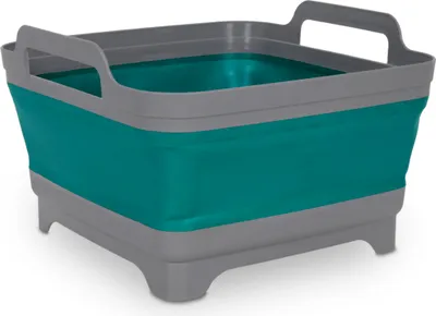 Produktbild von 1.04 Oplachovací mísa skládací 10 litrů - cca 30 x 30 x 20 cm - silikonová kempingová vana