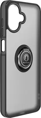 Image de Avizar, coque pour Galaxy A07 / A06 avec anneau et fixation magnétique, noir