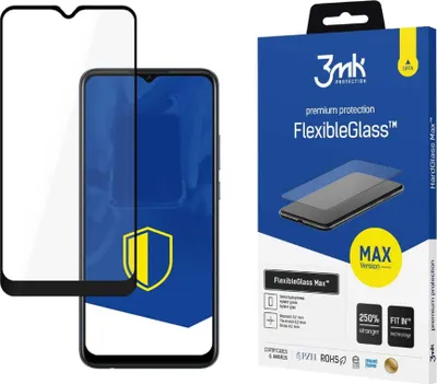 Zdjęcie produktu dla Szkło hybrydowe 3MK FlexibleGlass Max do Oppo A15/A15S czarny