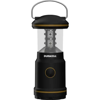 A studio shot of a Duracell lantern against a white background.