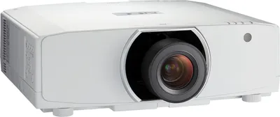 Produktbild von NEC PA703W, 7000 ANSI Lumen, 3LCD, WXGA (1280x800), 8000:1, 16:10, 322,6 - 12700 mm (12.7 - 500")