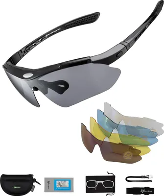 Obrázek produktu pro Rockbros 10003 polarizační cyklistické brýle - černé