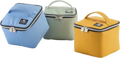 Produktbild von Isolierte, wasserdichte Kühltasche City für Kosmetik oder Medizin, Mini-Kühlbox mit 18 x 18 x 15cm und ca. 4,5 L Volumen