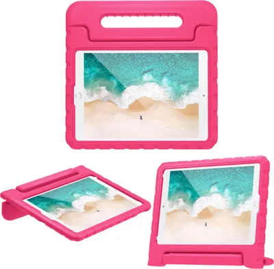 Immagine prodotto di iPad 8 2020 da 10,2 pollici, iPad 7 2019 da 10,2 pollici, iPad 9 2021 da 10,2 pollici Custodia: imoshion Cover posteriore con maniglia di sicurezza per bambini