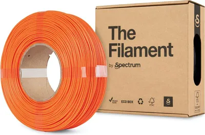 Immagine prodotto di Il filamento ReFill PETG 1,75 mm Machinery Orange 1 kg