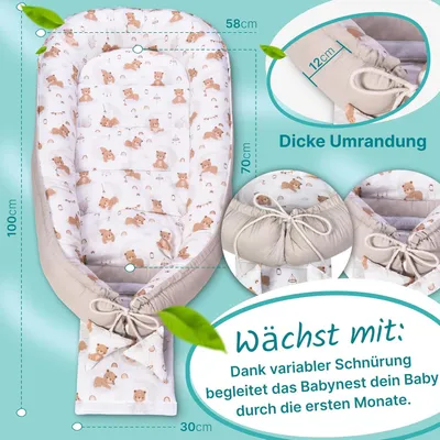 Roba® Aankleedkussen Soft, stijl, lichtblauw koop je bij