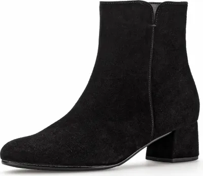 Leder Gabor Stiefeletten Neue Kollektion Schwarz Damen