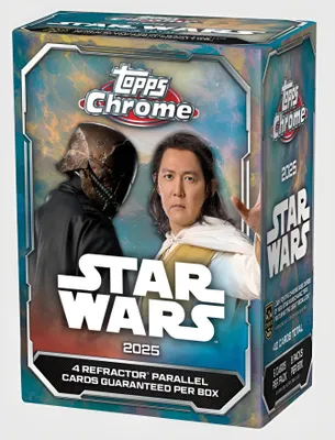 Produktbild von Topps Chrome Star Wars Value Box 2025 (Englisch)