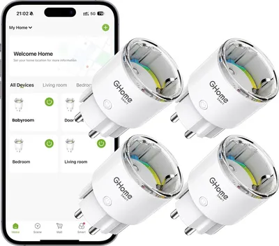 Image de Prise WiFi intelligente GHome –compacte pour votre maison