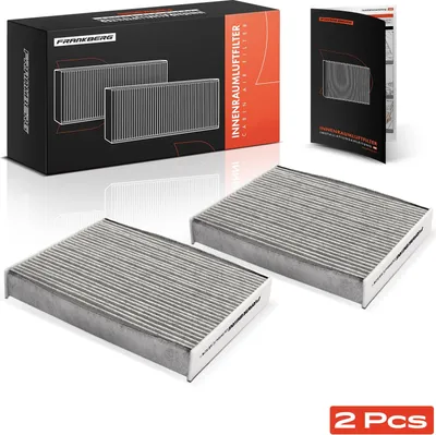 Immagine prodotto di Frankberg 2x filtro aria cabina filtro carbone attivo per Land Rover Range Rover Sport 3 L460 L461