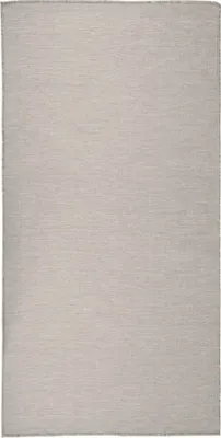 Produktbild von "2026 Promotion" Moderne Outdoor-Teppich Flachgewebe 100x200 cm Hellgrau - Designerteppiche CC20443