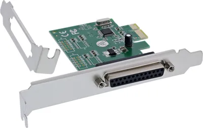 Produktbild von InLine 76625E, PCIe, Parallel, Männlich, Niedriges Profil, PCIe 1.1, Taiwan