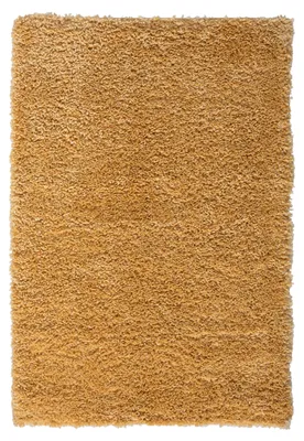 Produktbild von MY-RUG Teppich, Hochflorteppich Shaggy Star, 150x100, gelb , leicht glänzend, extra flauschig, Rechteckig