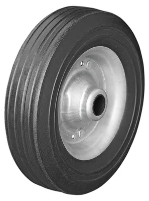 Zdjęcie produktu dla Metalowa felga koła zapasowego z oponą z pełnej gumy 200x60mm