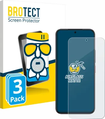 Produktbild von 3x BROTECT Entspiegelungs Schutzglas für Nubia Air Schutzfolie Panzer Folie Glas Display Schutz matt