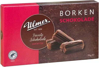 Produktbild von Ulmer Borken Schokolade Zartbitter 75g