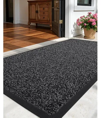 Produktbild von Fußmatte Outdoor wetterfest Grau 60x90cm Schmutzfangmatte Haustür Außenbereich
