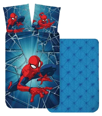 Immagine prodotto di Set di biancheria da letto per bambini Spiderman 100 x 135 cm 40 x 60 cm