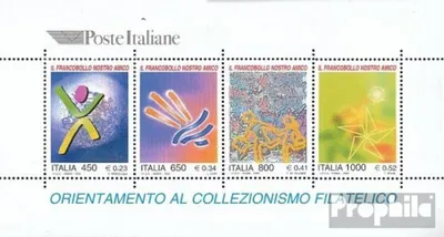 Produktbild von Briefmarken Italien 1999 Mi Block19 (kompl.Ausg.) postfrisch Philatelieförderung