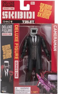 A toy action figure in its packaging.