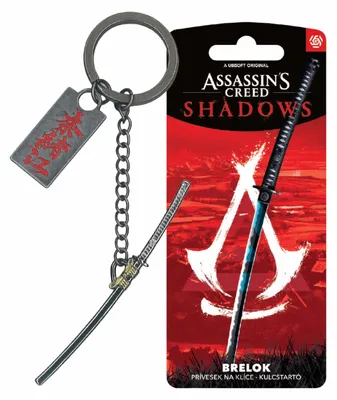 Obrázek produktu pro Cenega Assassin's Creed Shadows Naoe Katana Keychain, Sběratelská postavička, Videohra