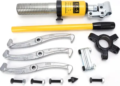 Image de 5 Ton Hydraulic Gear Puller Separator 3-Jaw Bearing Hub Removal Tool Kit