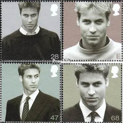 Produktbild von Briefmarken Großbritannien 2003 Mi 2132-2135 (kompl.Ausg.) postfrisch William