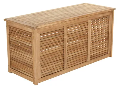 Produktbild von Kissenbox Papaya 136 x 65 x 52 cm Teakholz Natur
