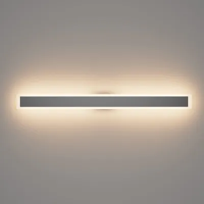 LED-Außenwandlampe 30 W 100 cm IP54 warmweiß dunkelgrau