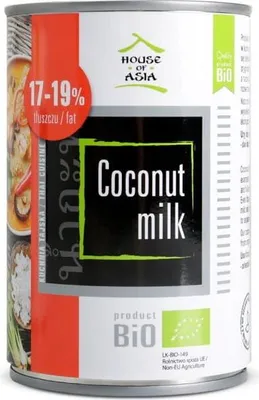 Zdjęcie produktu dla House Of Asia mleczko kokosoweUHT 400mL