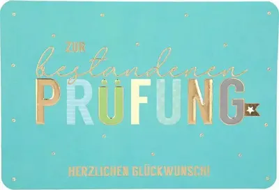 Produktbild von Klappkarte Kunterbunt Motiv 17, Depesche