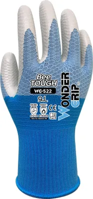 Produktbild von Arbeitshandschuh WONDER GRIP BEE-TOUGH WG-522 Atmungsaktives Nitril-Polyester 7/S