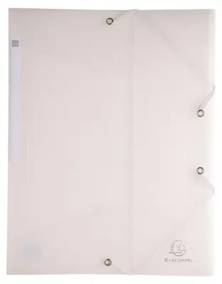 Produktbild von EXACOMPTA Eckspannermappe DIN A4 PP transparent