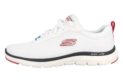 Produktbild von Skechers FLEX ADVANTAGE 4.0 PROVIDENCE Sportschuhe in Übergrößen Weiß 232229 WBKR große Herrenschuhe, Größe:48.5