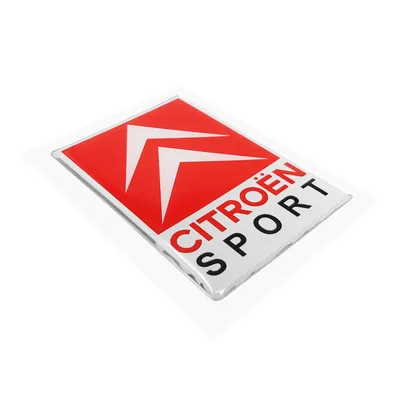 Immagine prodotto di Adesivo con logo Citroen Sport 3D, 65 x 46 mm