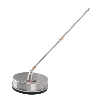 Image de Nettoyeur de surface pour nettoyeur haute pression,Accessoire pour nettoyeur haute pression pour allée,Accessoire pour nettoyeur haute pression 4000 PSI,Nettoyeur de surface 13 pouces,Nettoyeur haute pression en acier inoxydable,Nettoyeur haute pression avec boîtier en acier inoxydable