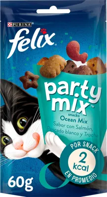Productafbeelding van FELIX Kattenvoer, Mix van smaken, Oceaan, 8 porties van 60 gram