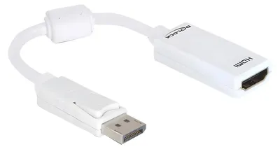 Produktbild von Delock - Videoadapter - DisplayPort männlich zu HDMI weiblich - 12.5 cm